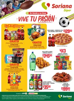 Vista previa de Soriana folleto Vive tu Pasión Super, nuevo folleto de la tienda, válido en México a partir del 15/10/2026