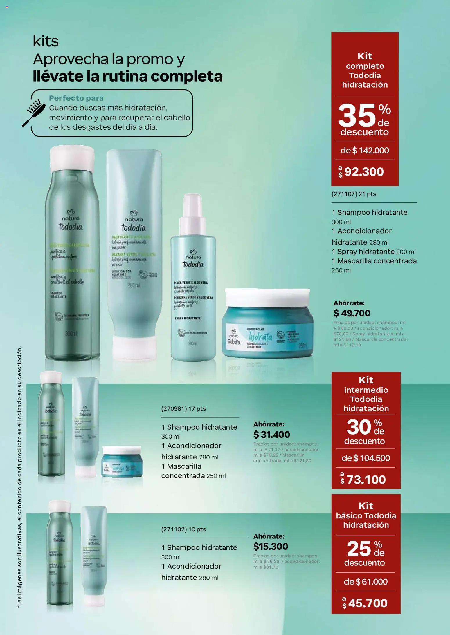 Natura revista - valida desde el 23/09/2026 | Página: 23 | Productos: Shampoo, Manzana, Acondicionador, Aloe vera