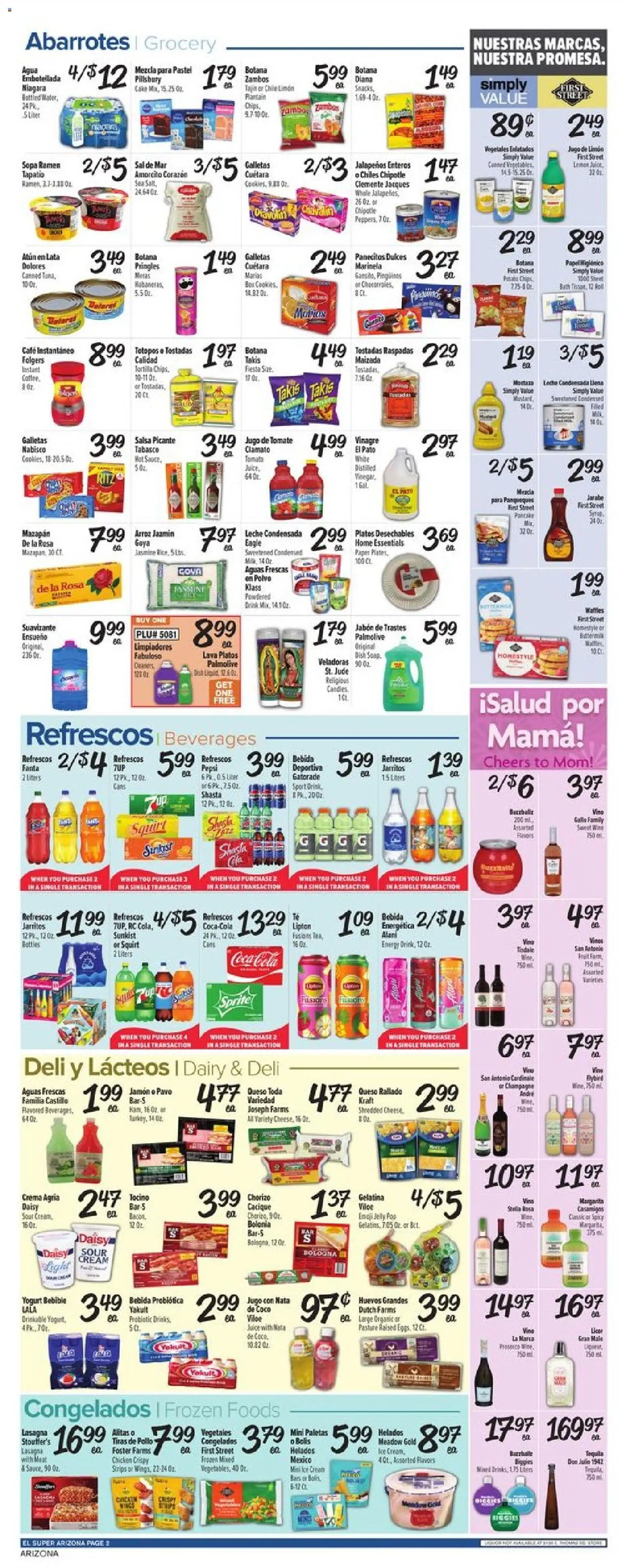 El Super Weekly Ad - AK - valid from 06.05.2026 | Page: 2 | Products: Box, Bath, Juice, Sheet