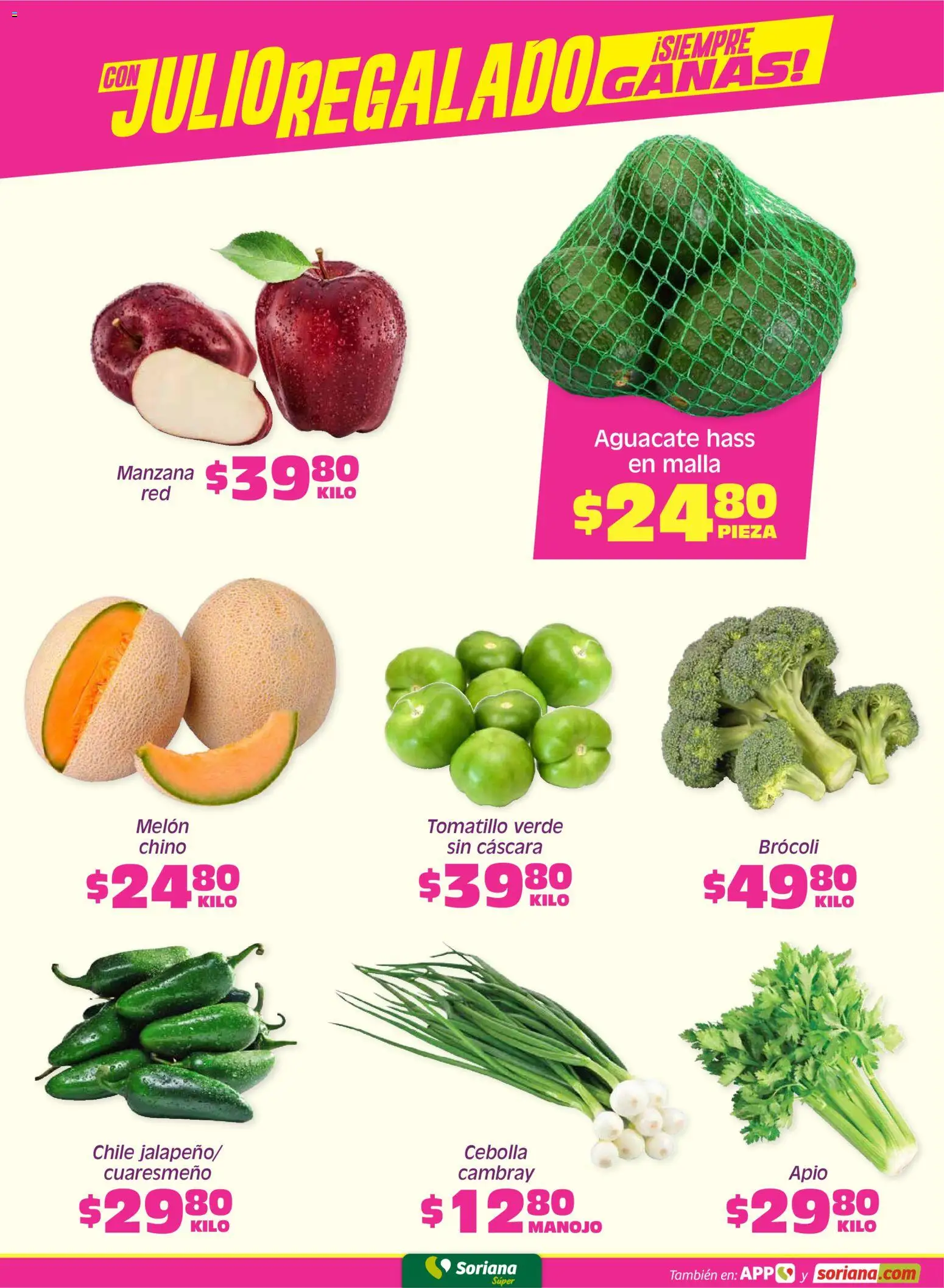 Nuevas ofertas de Soriana válidas en toda la República Mexicana desde el 22.05.2026. ¡Encuentra las mejores ofertas en Soriana Fin de Semana Súper: Ags, Nay, Jal, Qro, Col, Mich, Gto, Hgo, Tlax, Mor, Pue, Gro, Oax, Edo. de Mex, Valle de México, Za! | Página: 2