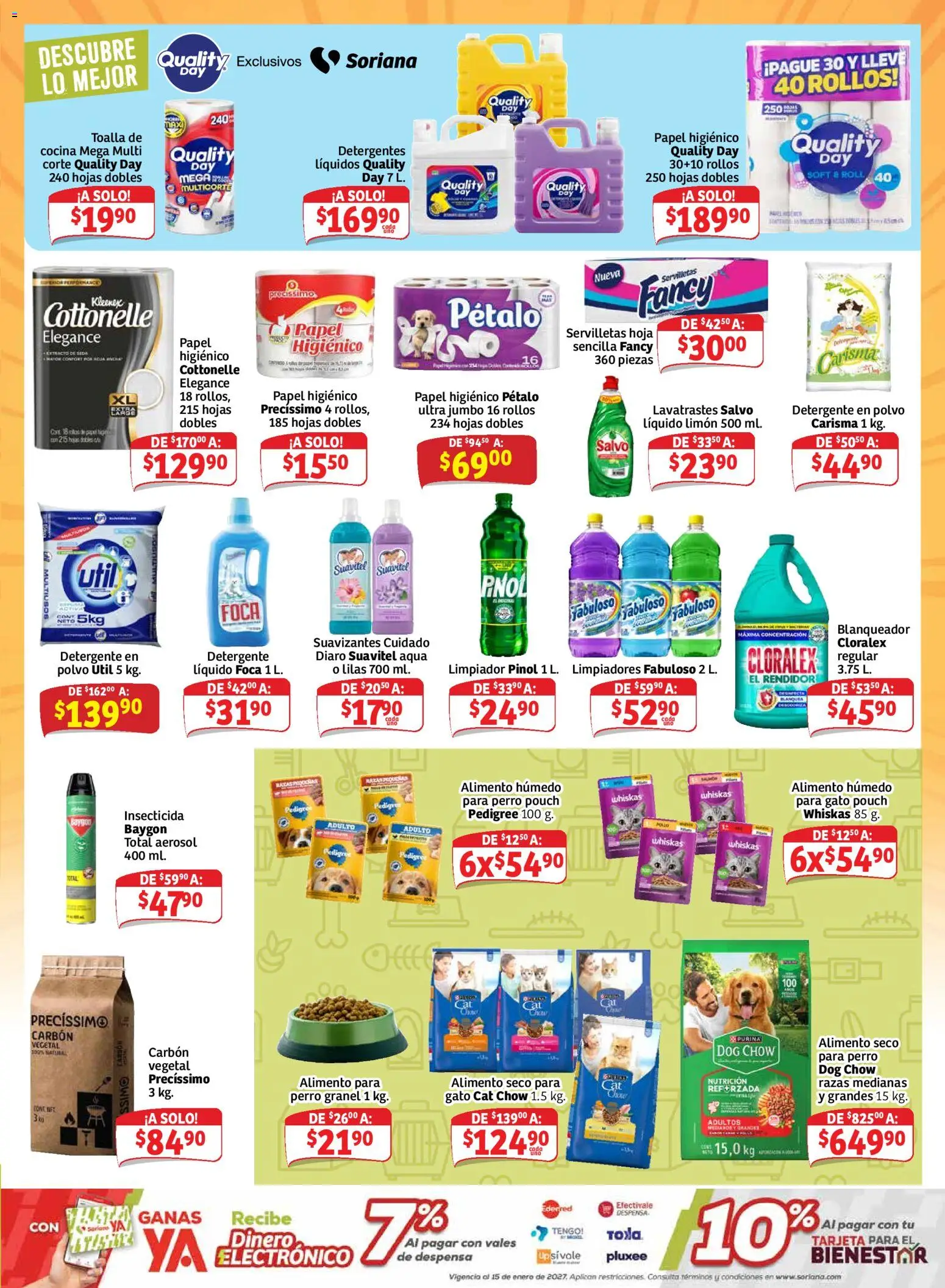 Nuevas ofertas de Soriana válidas en toda la República Mexicana desde el 04/09/2026. ¡Encuentra las mejores ofertas en Soriana Ahorro constante y sonante Mercado Nacional! | Página: 5