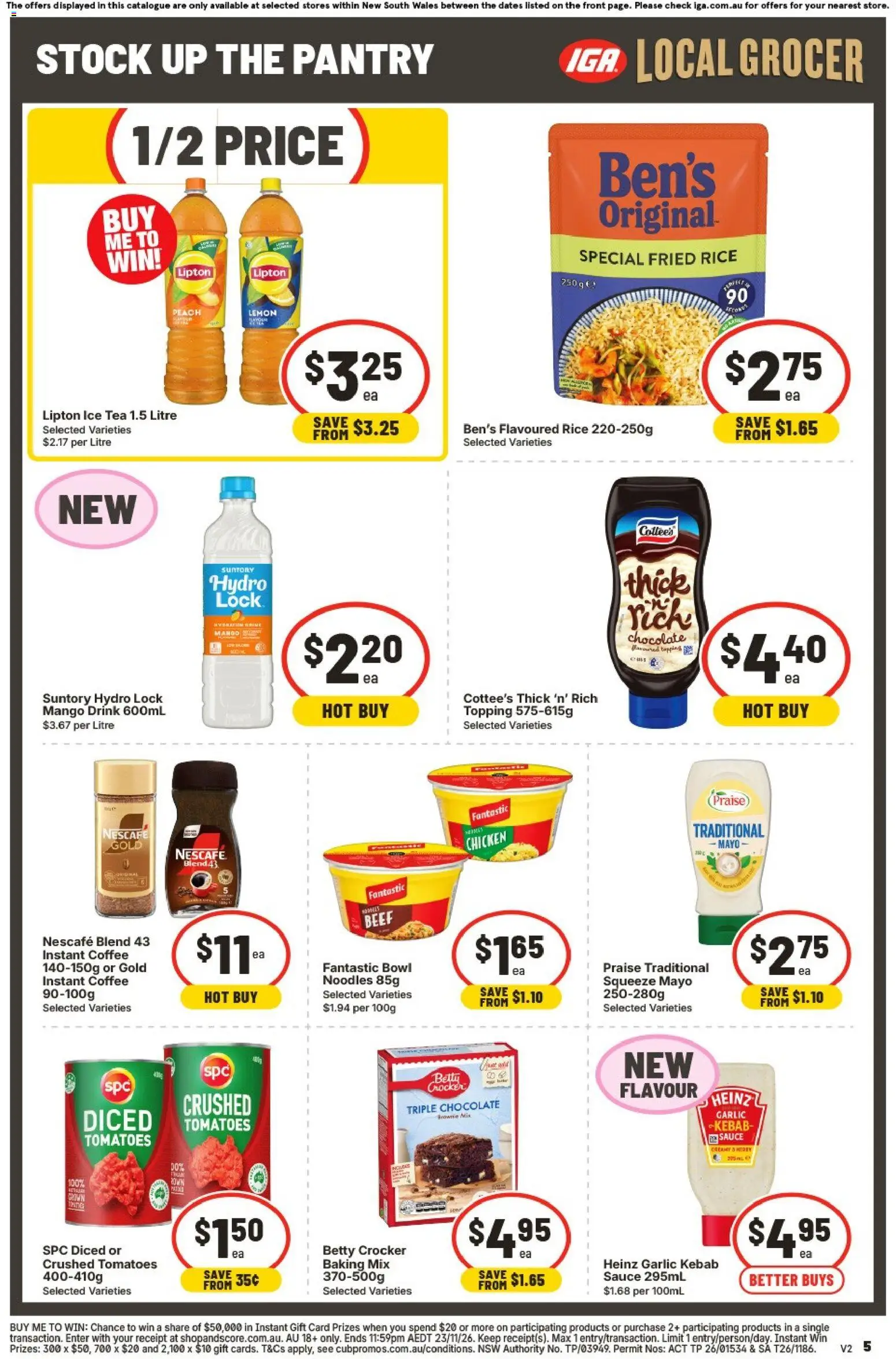 IGA catalogue - valid from 28/10/2026 | Page: 5