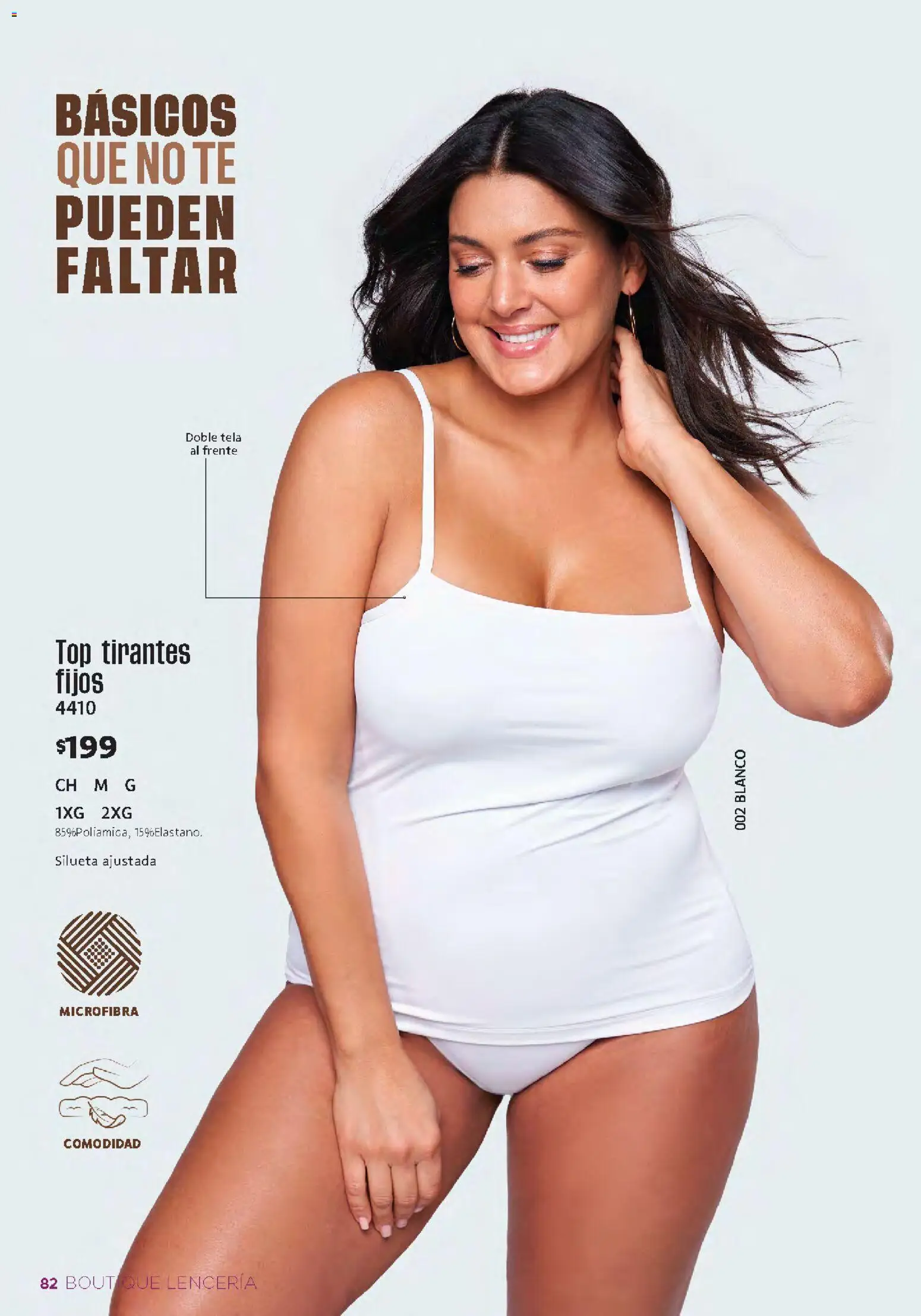 Nuevas ofertas de Ilusión válidas en toda la República Mexicana desde el 01/09/2026. ¡Encuentra las mejores ofertas en Ilusión catálogo Otoño! | Página: 84 | Productos: Top, Tirantes, Lenceria, Té