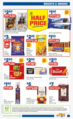 Preview of Foodland catalogue - valid from 05/08/2026 | Page: 13 | Products: Crackers, Milk, Salami, Biscuits
