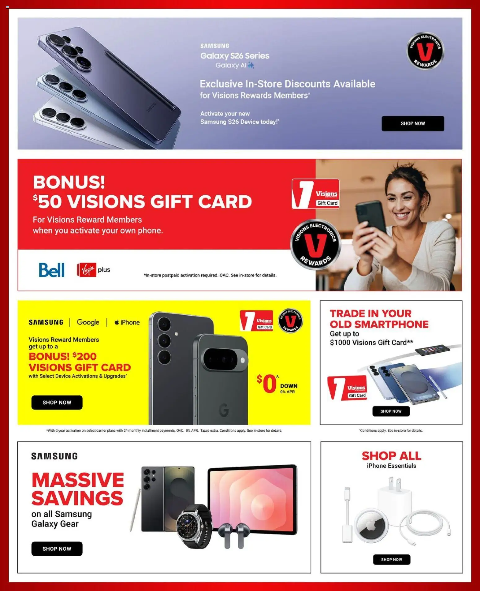 Visions flyer valid from Aug 7, 2026 | Page: 5 | Products: Smartphone