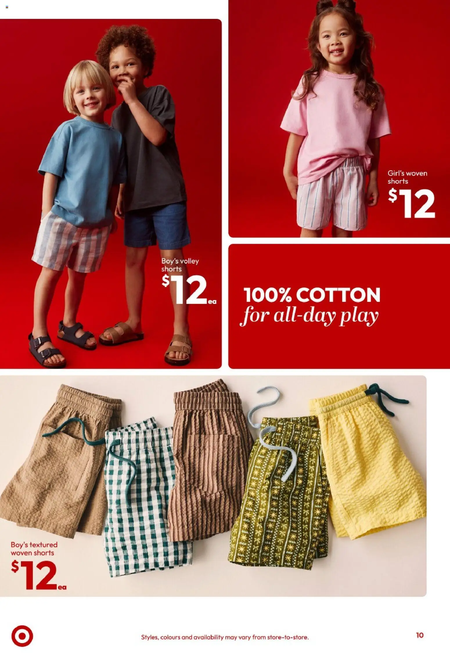 Target catalogue - valid from 31/08/2026 | Page: 10 | Products: Shorts