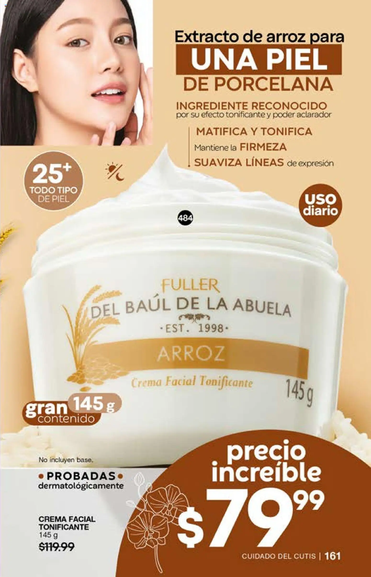 Nuevas ofertas de Fuller válidas en toda la República Mexicana desde el 01.04.2026. ¡Encuentra las mejores ofertas en Fuller campaña 26 2026! | Página: 161 | Productos: Crema, Arroz
