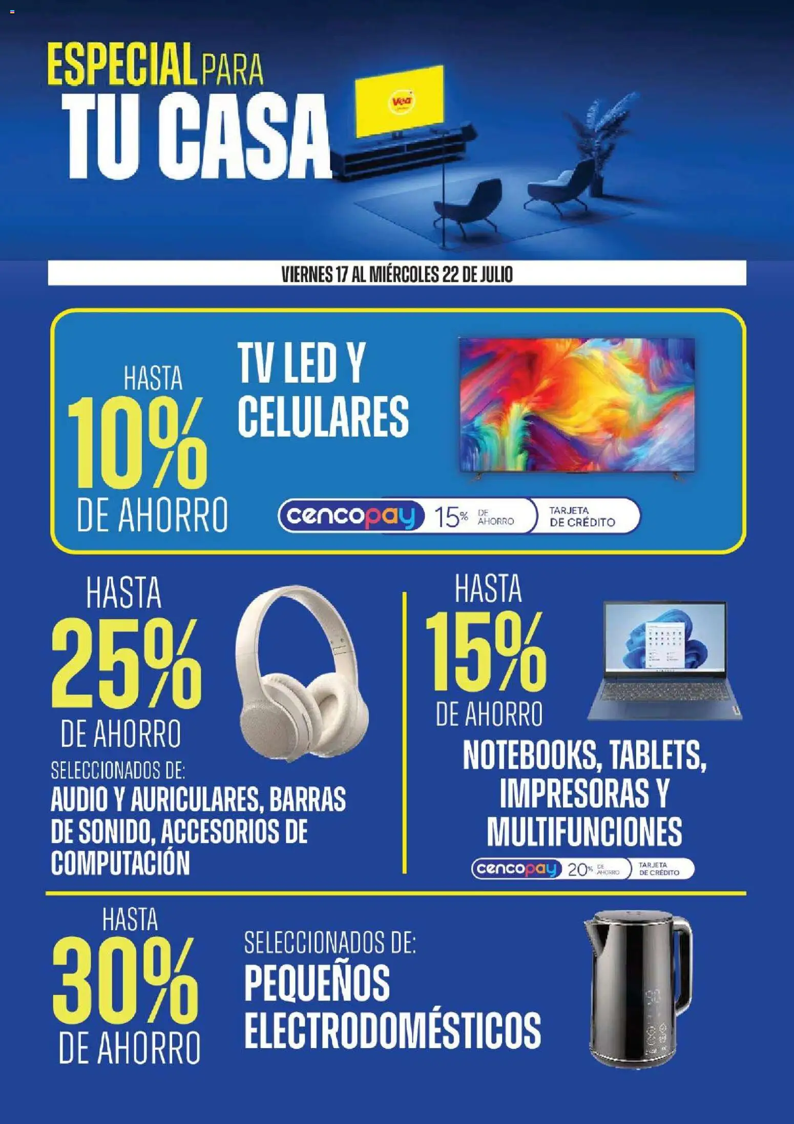 Vea - Especial para tu casa │ válido desde el 17/07/2026 | Página: 2 | Productos: Audio