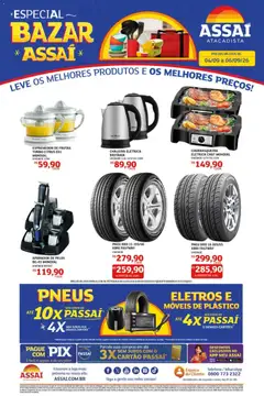 Assaí Atacadista ofertas - PE - Pré-Visualização do folheto da loja Assaí Atacadista, válido de 04/09/2026