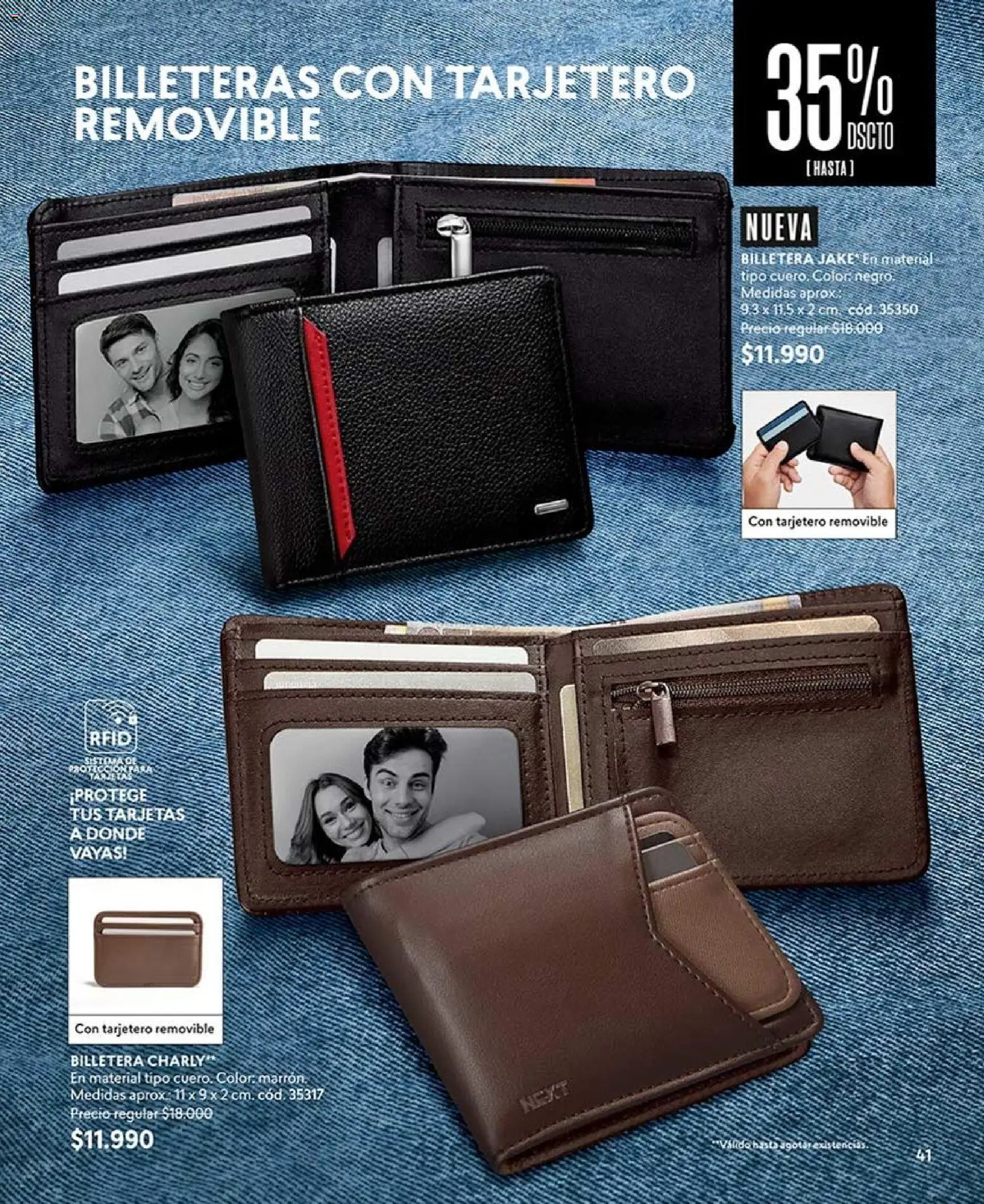 Catálogo CyZone Campaña 13 │ válido desde el 25.07.2026 | Página: 41 | Productos: Billetera