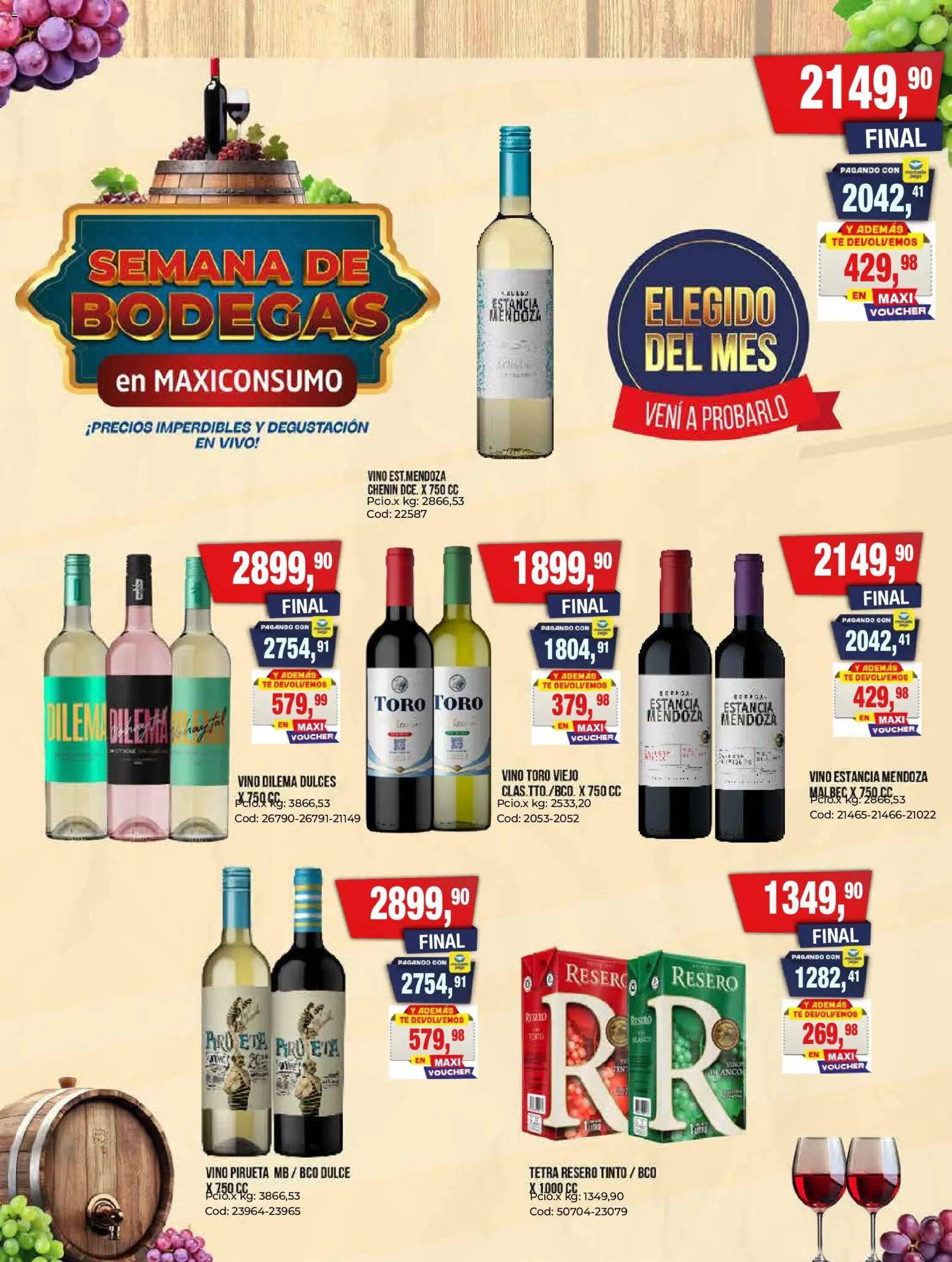 Maxiconsumo ofertas │ válido desde el 18.05.2026 | Página: 21 | Productos: Vino, Té