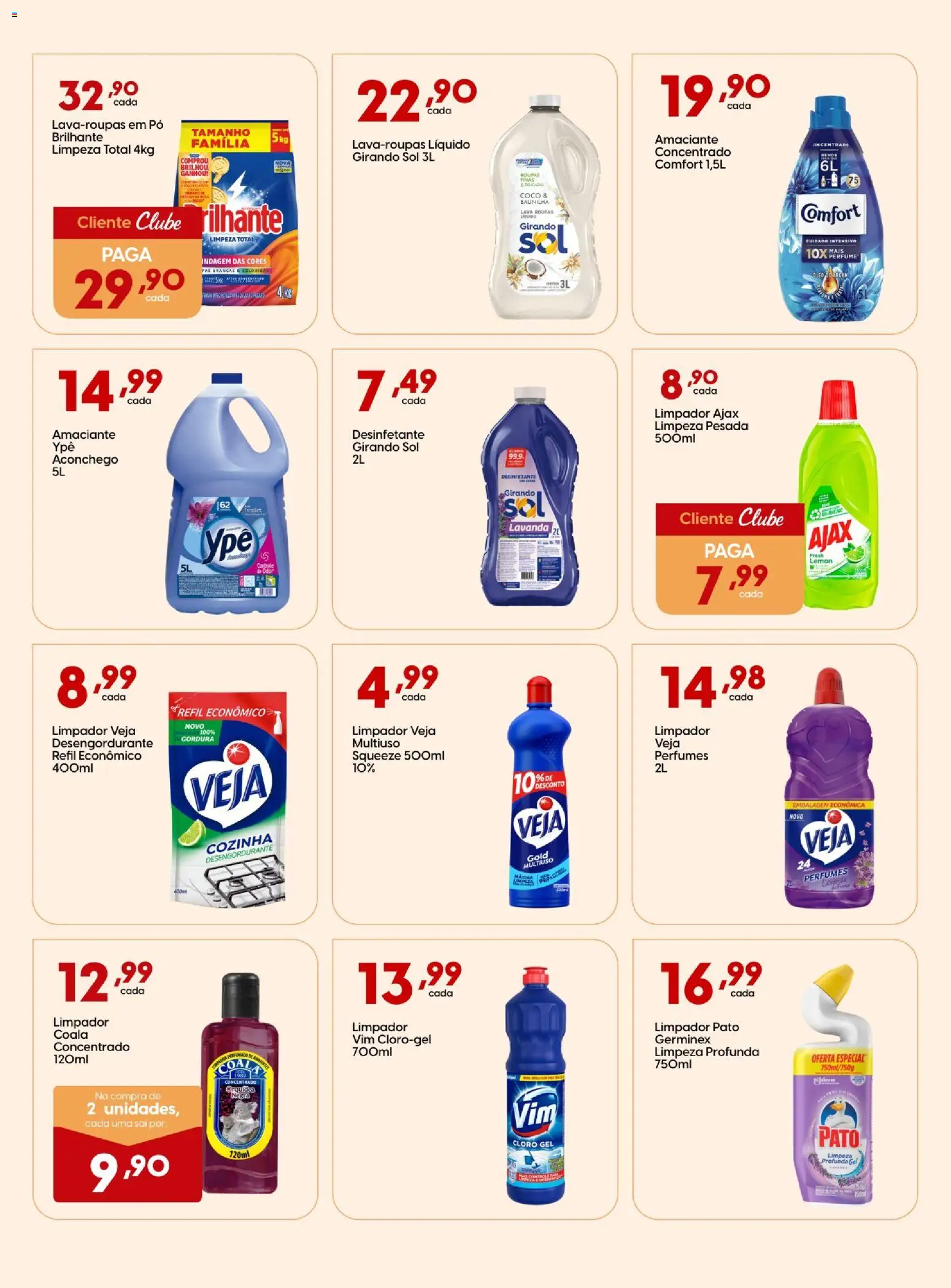 Rissul Folheto - válido de 04.06.2026 | Página: 15 | Produtos: Coco, Pó, Roupas, Amaciante