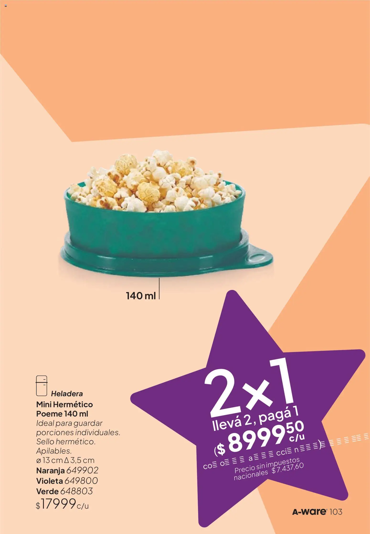 Tupperware Folleto │ válido desde el 12/10/2026 | Página: 104