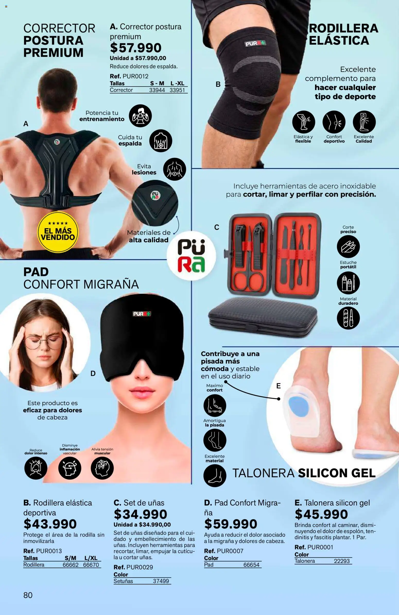 Leonisa revista - valida desde el 25/06/2026 | Página: 80 | Productos: Estuche, Cómoda, Corrector