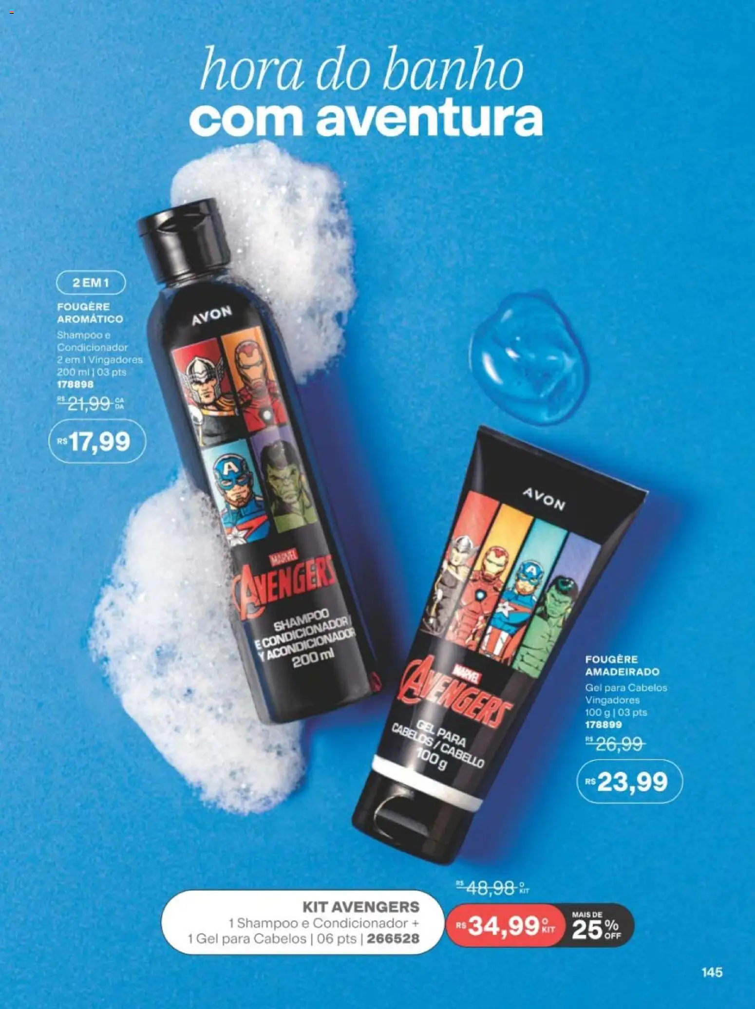 Avon Folheto - válido de 01/09/2026 | Página: 145 | Produtos: Shampoo, Condicionador