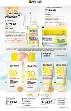 Vista previa de folleto Azzorti catálogo - Campaña 7 de la Azzorti válido desde 14.04.2026 | Página: 179 | Productos: Protector solar, Crema