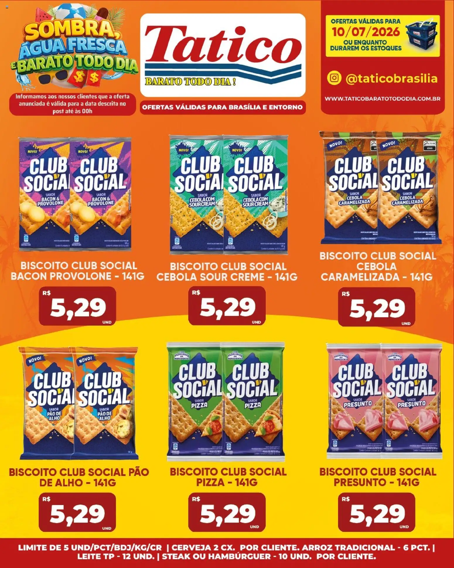 Tatico Folheto - válido de 11/07/2026 | Página: 23 | Produtos: Alho, Pão, Presunto, Provolone