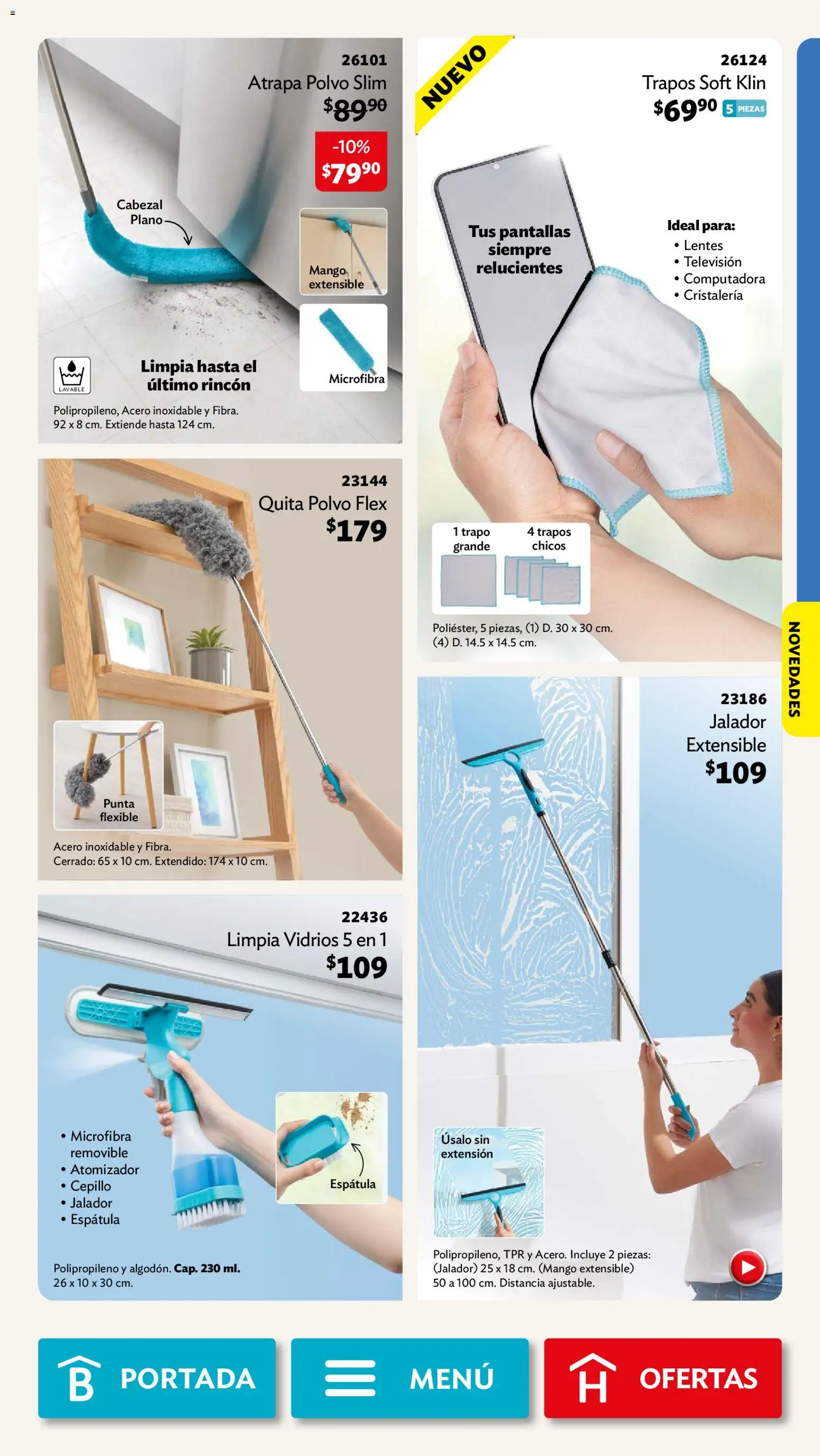 Nuevas ofertas de Betterware válidas en toda la República Mexicana desde el 01.06.2026. ¡Encuentra las mejores ofertas en Betterware campaña 6 2026! | Página: 106