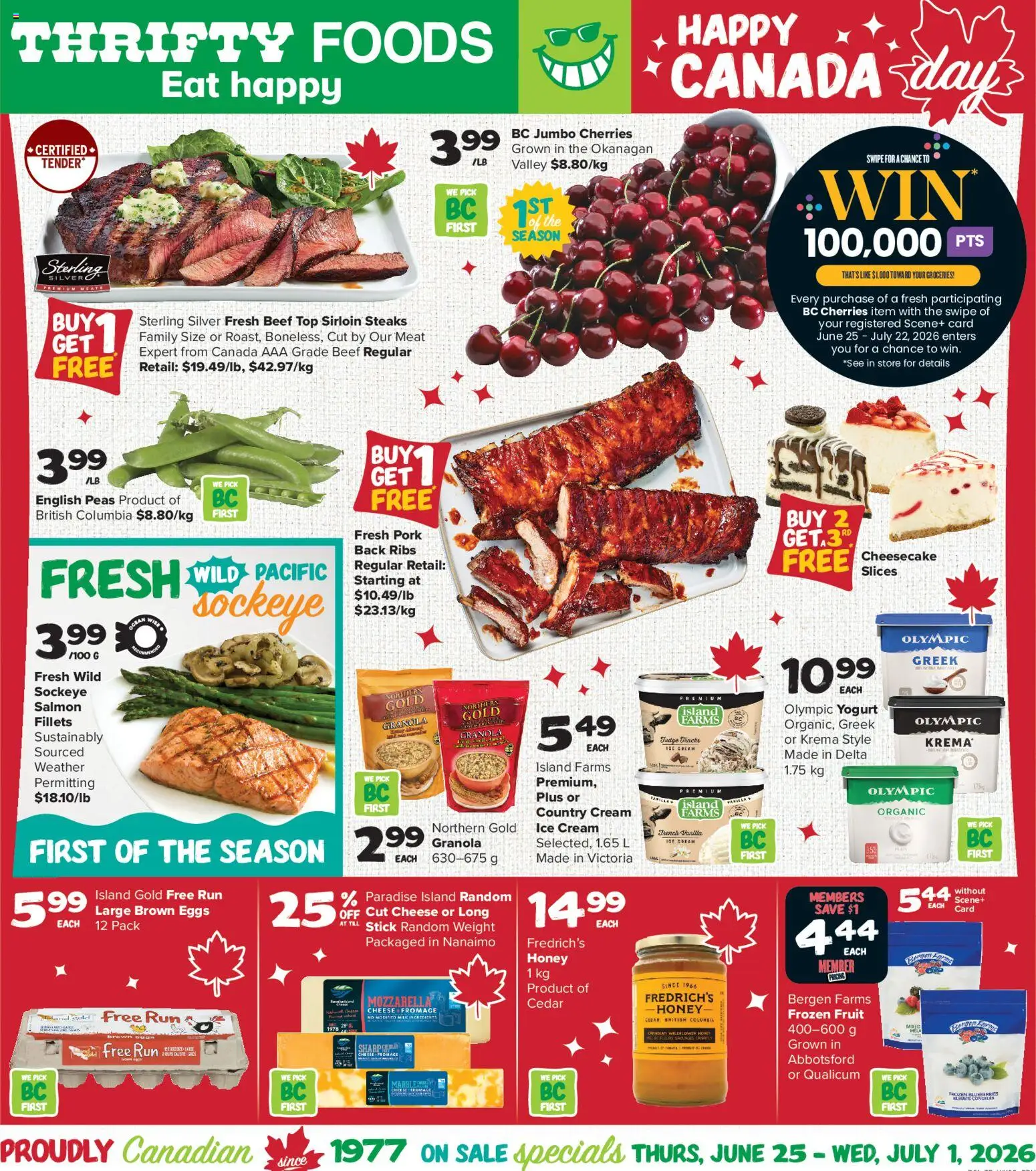 Thrifty Foods supermarkets catalogue 