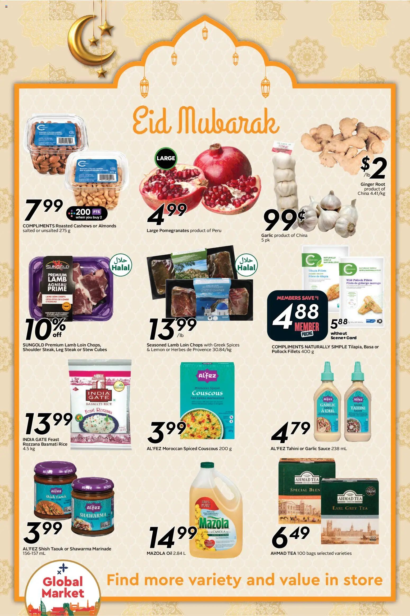 Sobeys flyer valid from 28.05.2026 | Page: 17 | Products: Rice, Tea, Oil