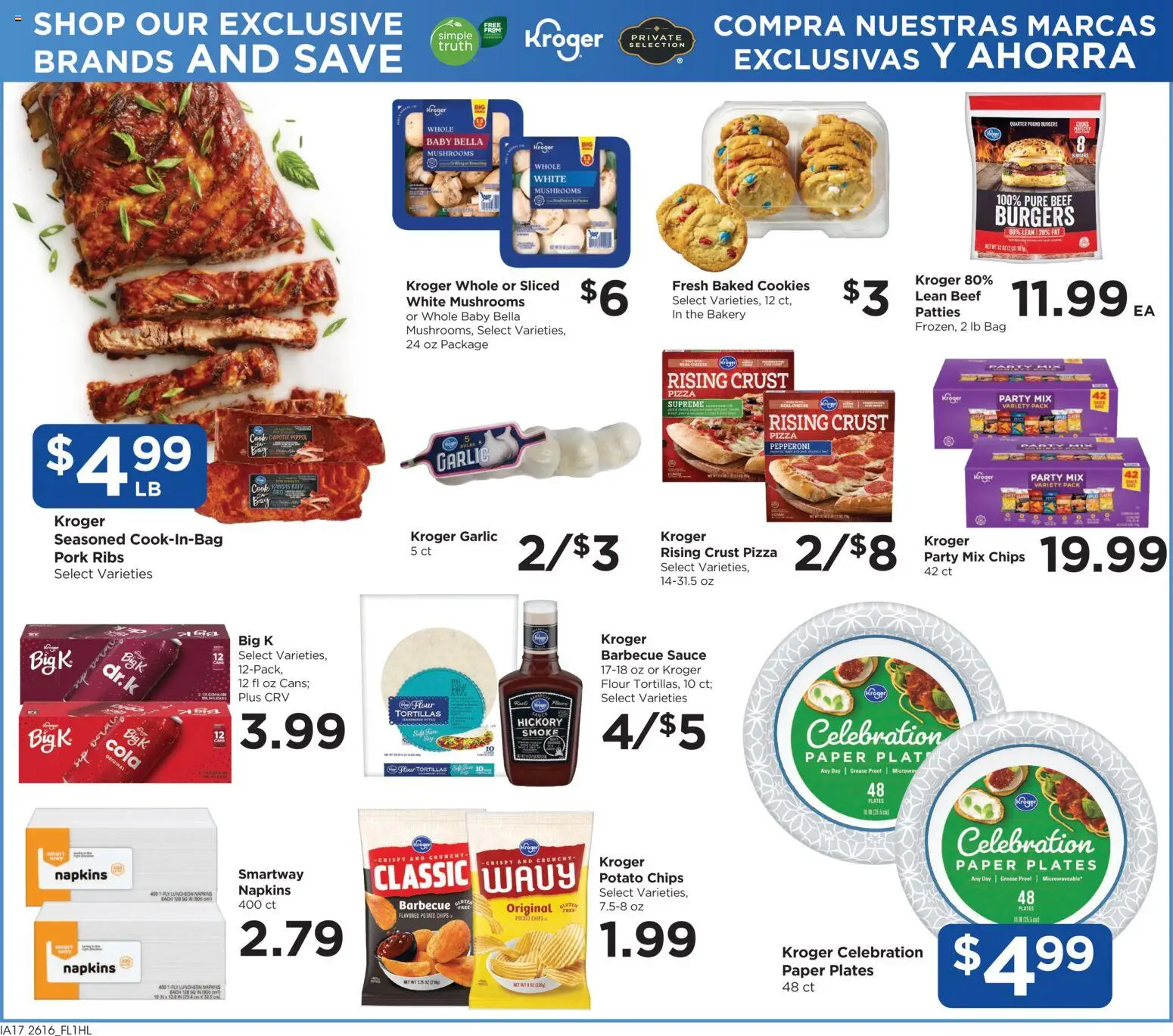 Food 4 Less Weekly Ad - valid from 20.05.2026 | Page: 8 | Products: Bakery, Pizza, Cookies, Sauce