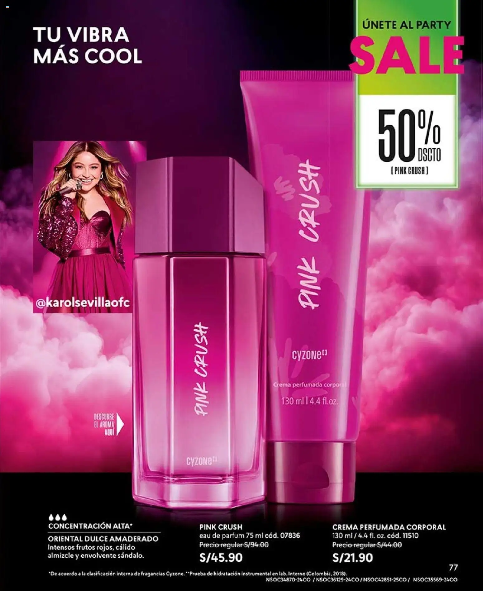 Catálogo CyZone válido desde 20/06/2026 | Página: 89 | Productos: Crema