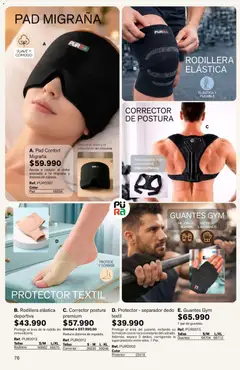 Leonisa catálogo C13-14/2026 -  Vista previa de la revista de la tienda Leonisa valido desde el 24/08/2026 | Página: 76 | Productos: Guantes, Rodilla, Corrector