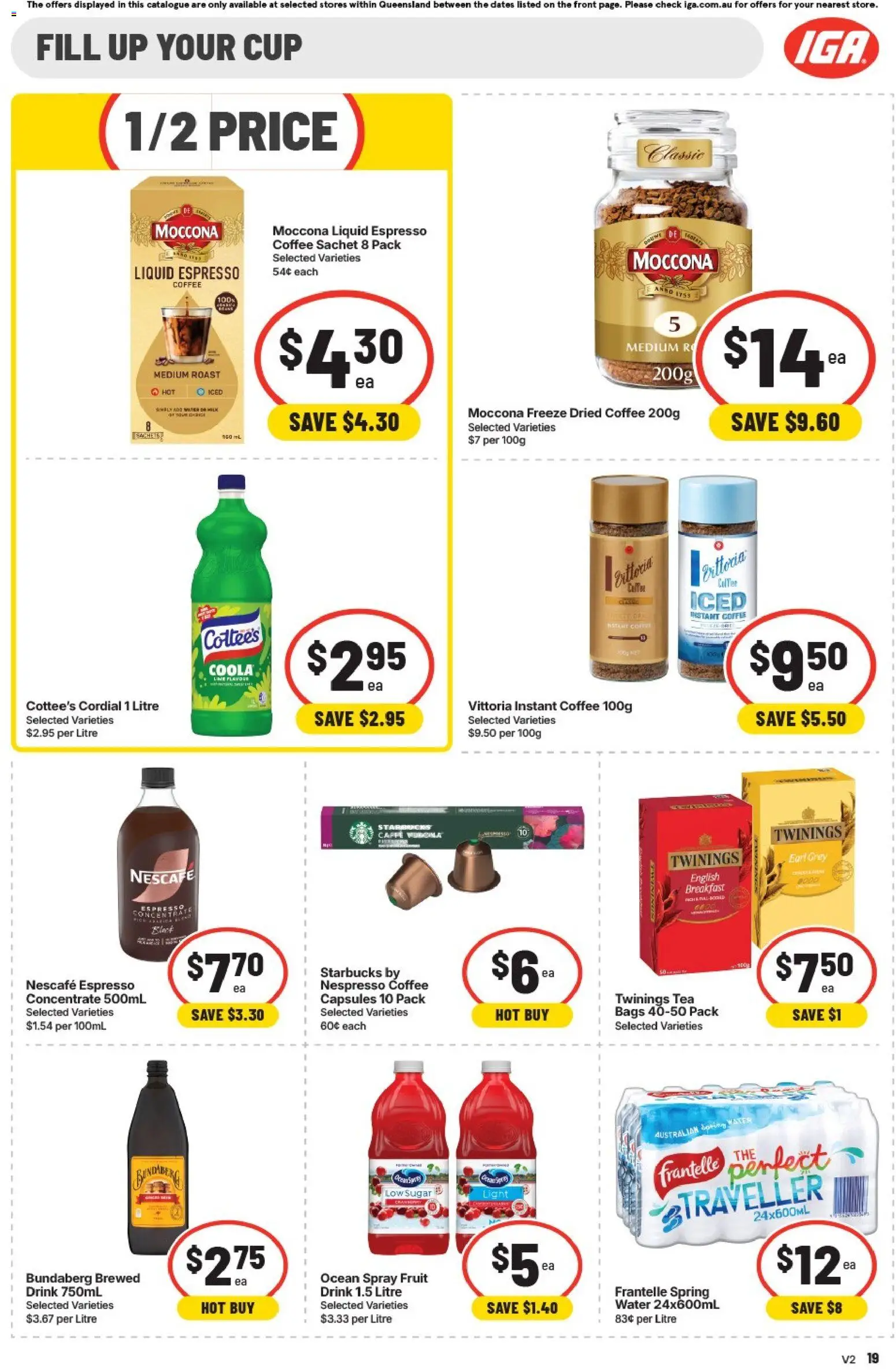 IGA catalogue - valid from 02/08/2026 | Page: 22 | Products: Light, Capsules, Sugar, Instant coffee