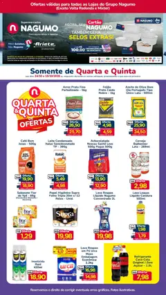 Nagumo ofertas Quarta e Quinta - Pré-Visualização do folheto da loja Nagumo, válido de 14/10/2026