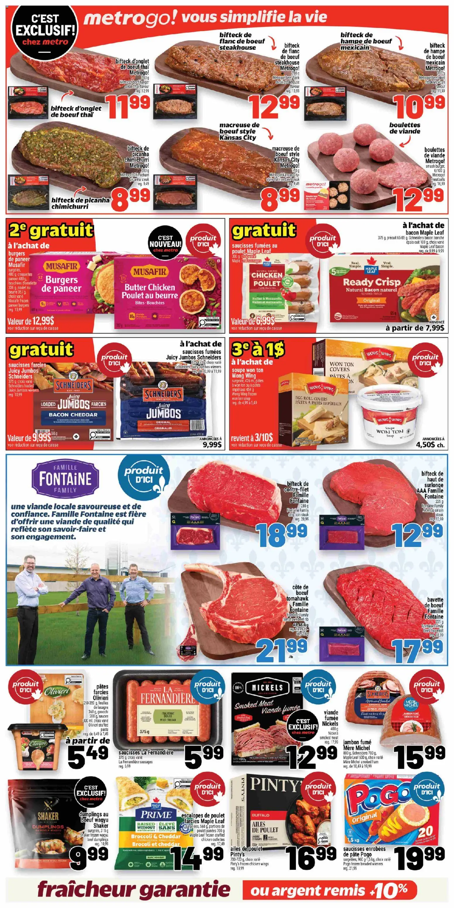 Metro flyer valid from 21.05.2026 | Page: 8 | Products: Pasta, Chicken wings, Skirt, Butter