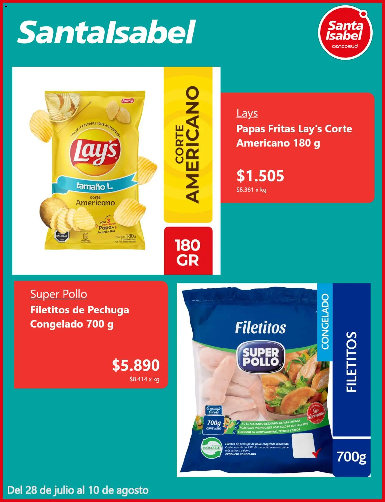 Santa Isabel Ofertas │ válido desde el 27.07.2026 | Página: 3