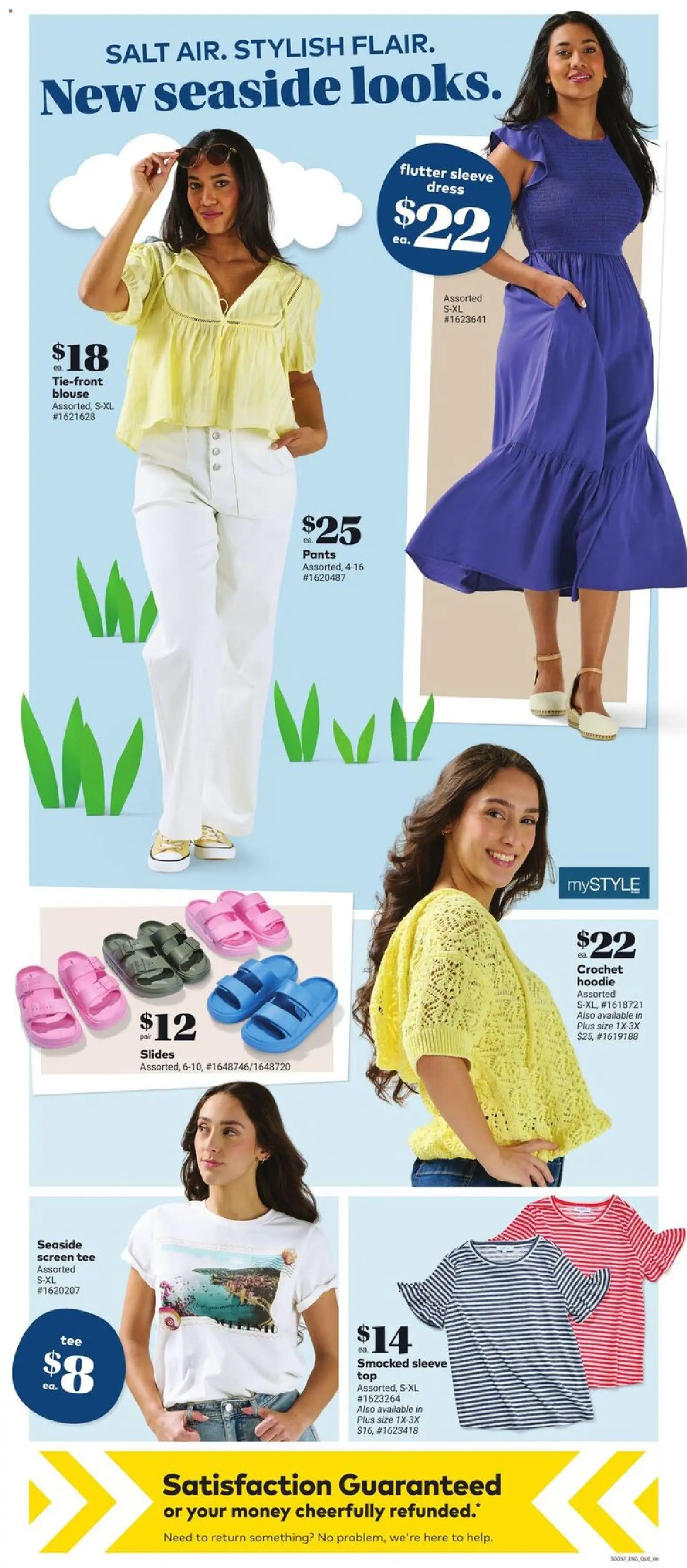 Giant Tiger flyer valid from 15.04.2026 | Page: 8 | Products: Dress, Blouse, Hoodie, Pants