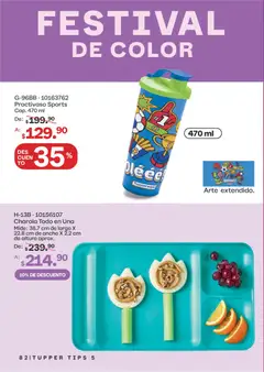 Vista previa de Tupperware catálogo, nuevo folleto de la tienda, válido en México a partir del 20.04.2026 | Página: 82