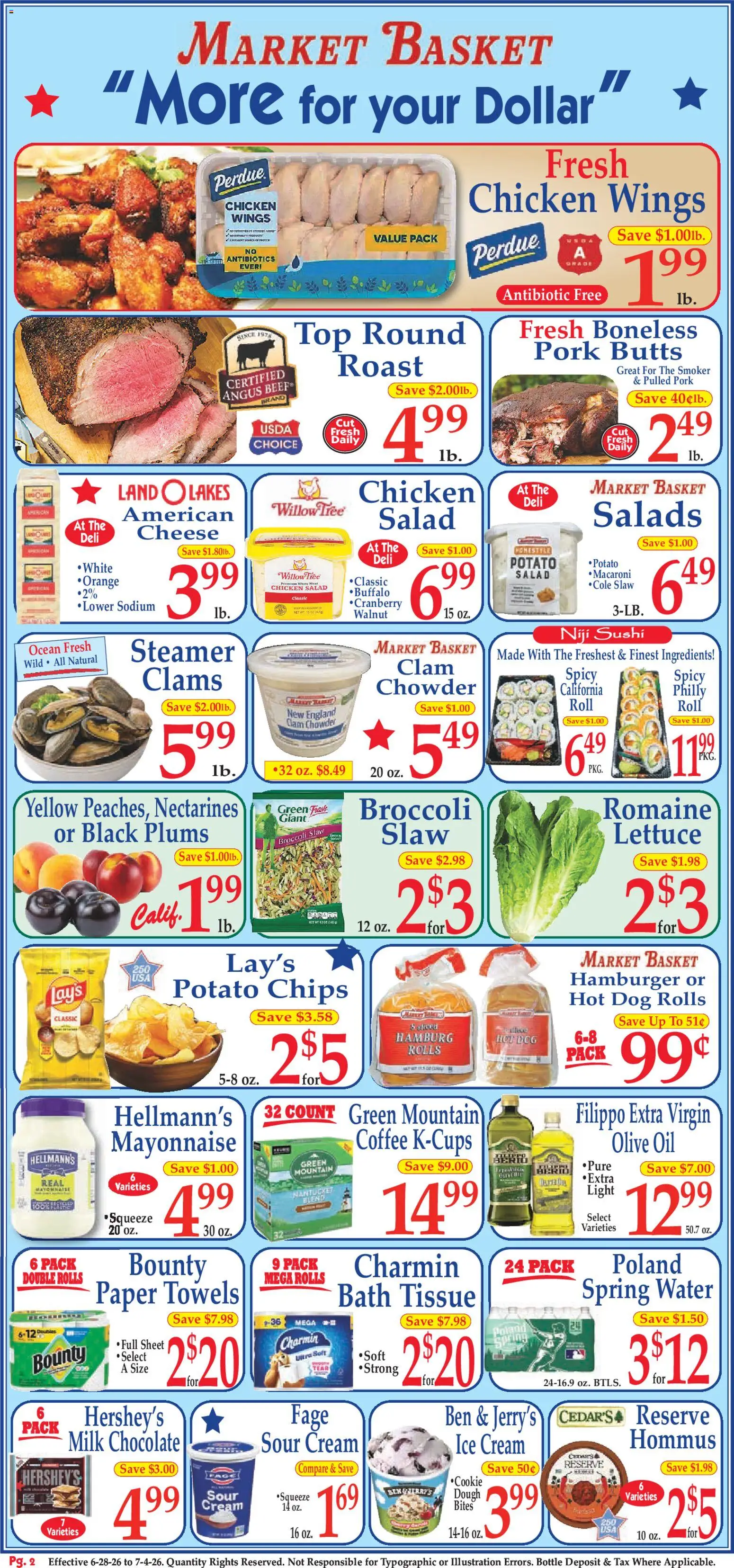 Market Basket Ad - valid from 06/28/2026 | Page: 2