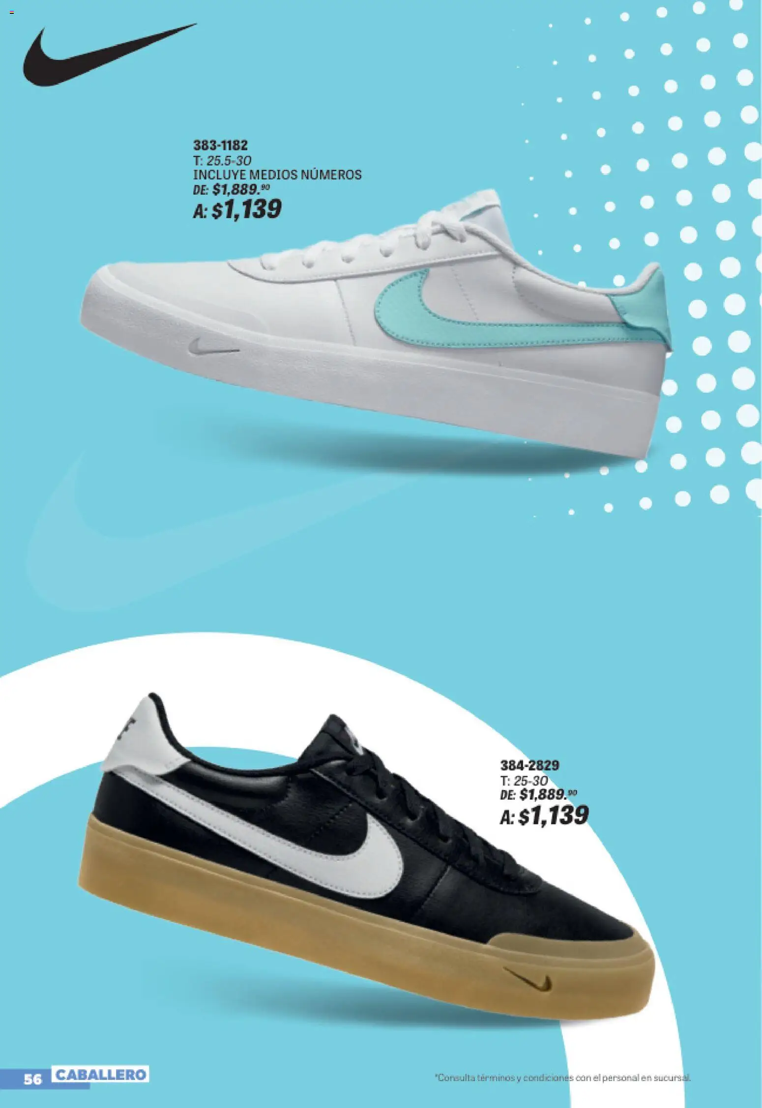 Nuevas ofertas de Andrea válidas en toda la República Mexicana desde el 19/07/2026. ¡Encuentra las mejores ofertas en Andrea catálogo Sports Week! | Página: 56