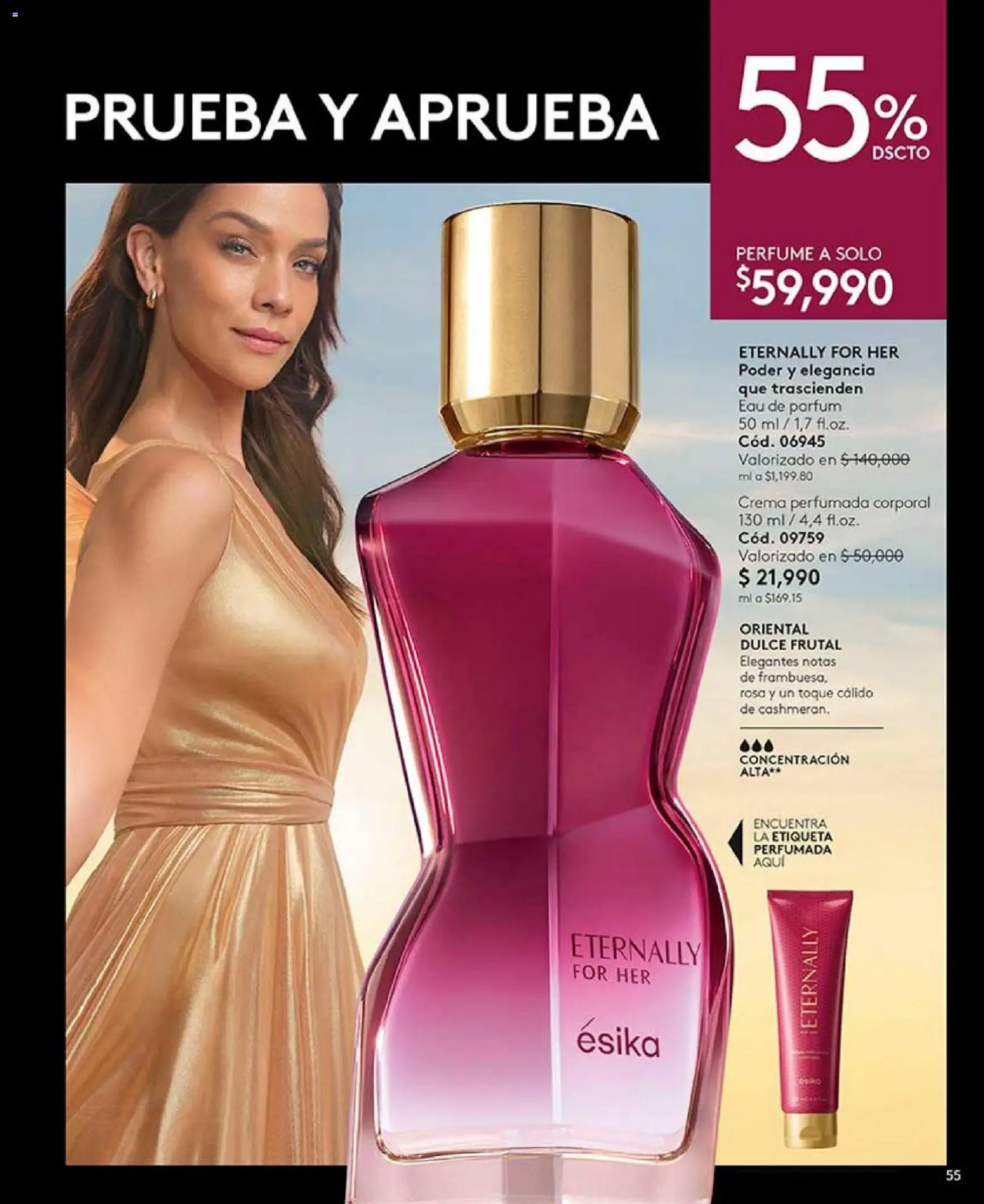 Ésika revista - valida desde el 04.05.2026 | Página: 57 | Productos: Crema, Perfume