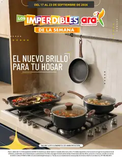 Ara -  Los Imperdibles de la semana -  Vista previa de la revista de la tienda Ara valido desde el 17/09/2026