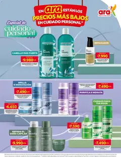 Ara catálogo -  Vista previa de la revista de la tienda Ara valido desde el 17/09/2026 | Página: 17 | Productos: Crema, Shampoo, Acondicionador, Crema de peinar