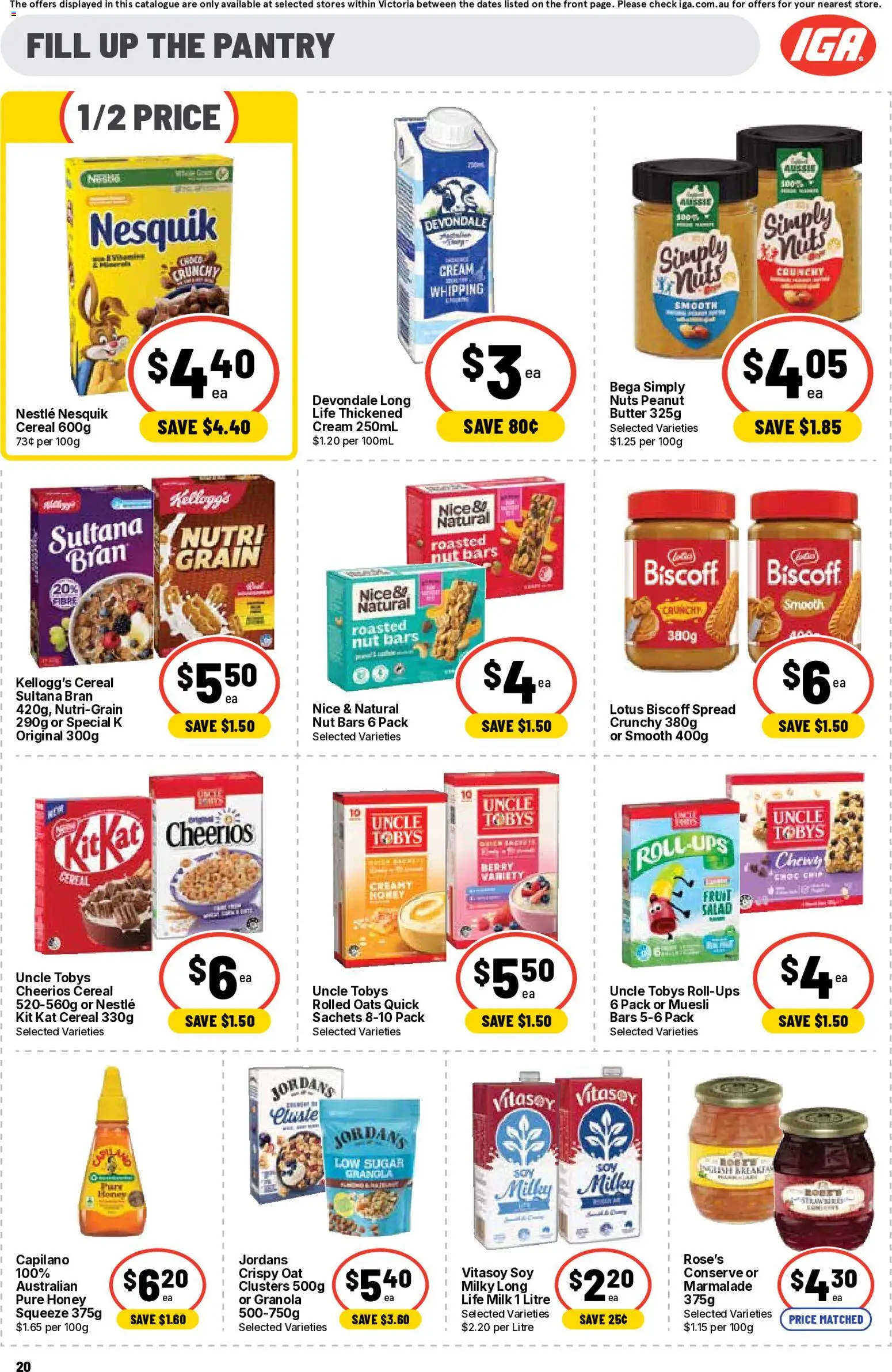 Ritchies catalogue - valid from 02/09/2026 | Page: 20 | Products: Granola, Nuts, Cream, Sugar