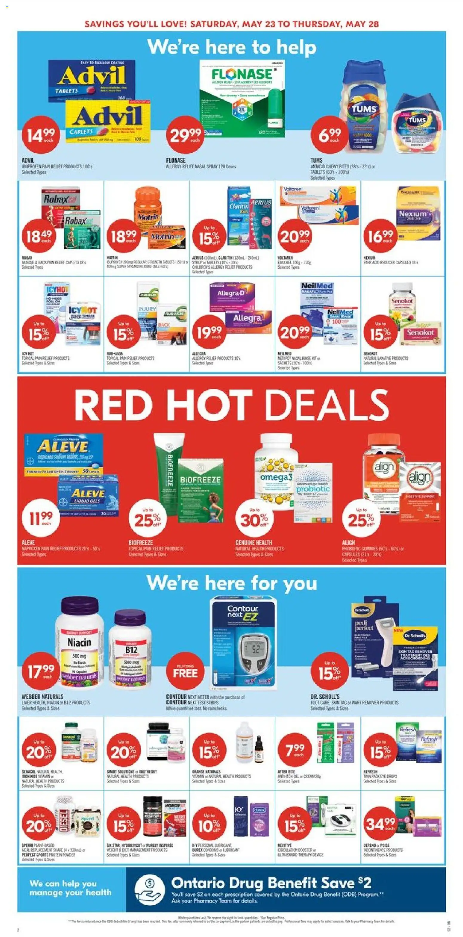 Shoppers flyer valid from 22.05.2026 | Page: 4 | Products: Cream, Iron, Powder