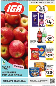 Preview of IGA catalogue - valid from 20.05.2026