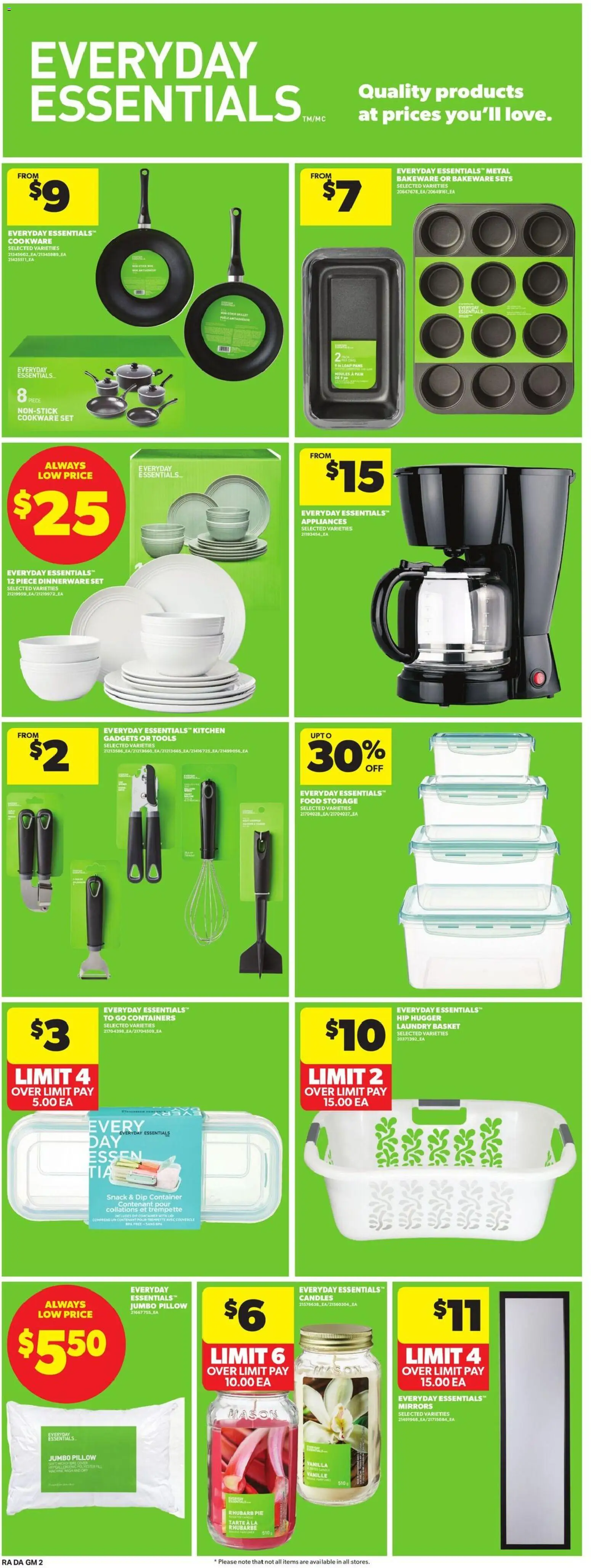 Atlantic Superstore flyer valid from Jul 16, 2026 | Page: 10 | Products: Tools, Vanilla, Basket, Candles