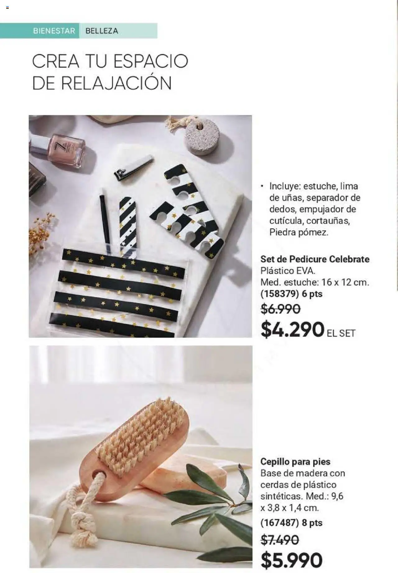 Catálogo AVON Fashion & Home │ válido desde el 26.06.2025 | Página: 59 | Productos: Lima, Separador, Estuche, Cepillo