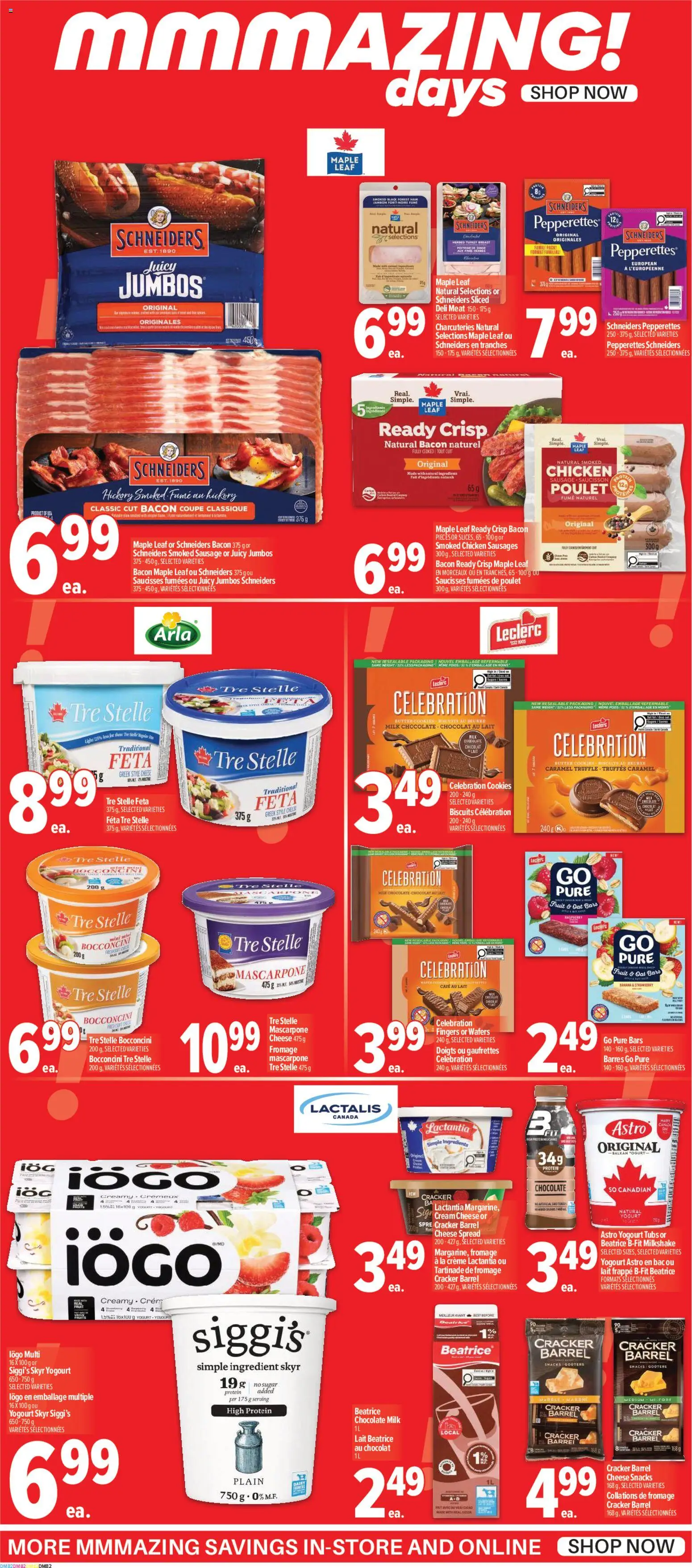 Metro flyer valid from Jul 16, 2026 | Page: 2 | Products: Cream, Cookies, Yogurt, Ham