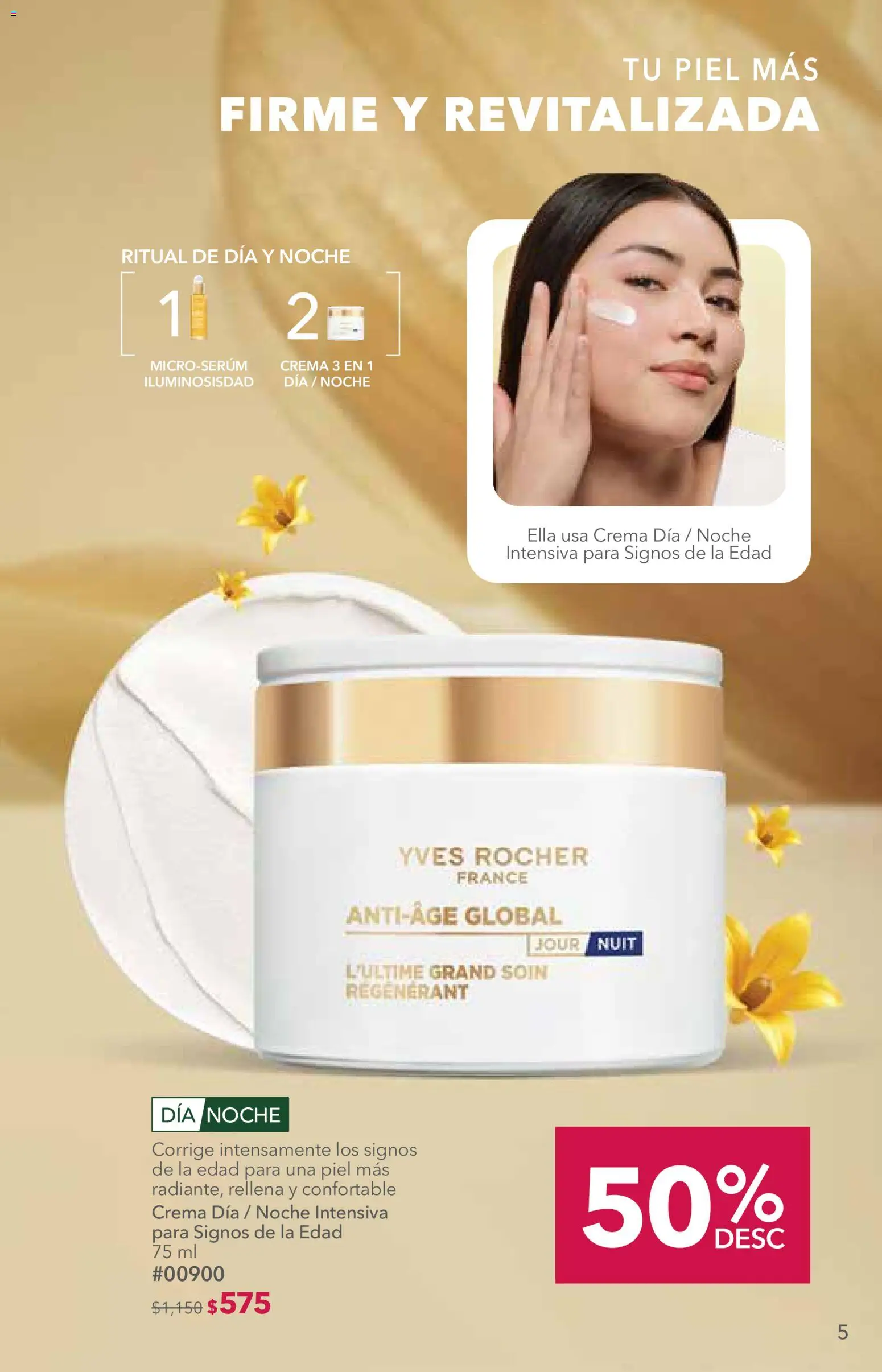 Nuevas ofertas de Yves Rocher válidas en toda la República Mexicana desde el 25/08/2026. ¡Encuentra las mejores ofertas en Yves Rocher campaña 12 2026! | Página: 5 | Productos: Crema