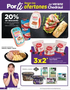Vista previa de Chedraui folleto Llegan los porti ofertones del verano, nuevo folleto de la tienda, válido en México a partir del 22/06/2026 | Página: 4