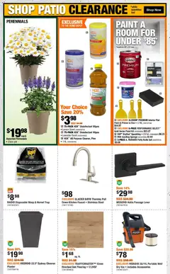 Preview of Home Depot weekly flyer / circulaire from shop Home Depot valid from Jul 23, 2026 | Page: 2 | Products: Sponge
