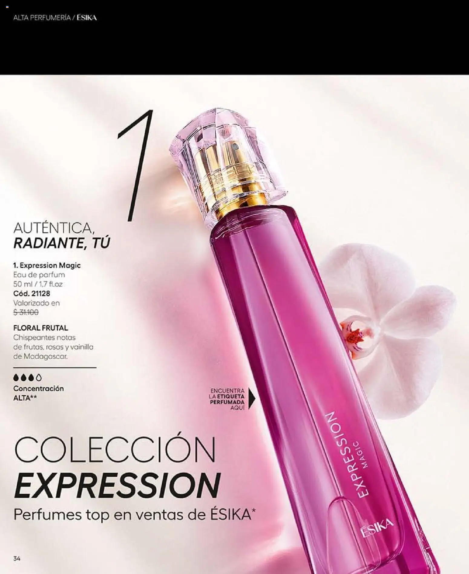 Catálogo Ésika Campaña 16 │ válido desde el 28.09.2026 | Página: 38 | Productos: Perfumes, Top, Vainilla
