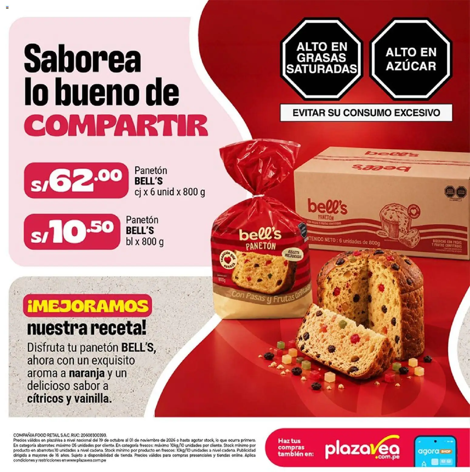 Catálogo Plaza Vea válido desde 19/10/2026 | Página: 20
