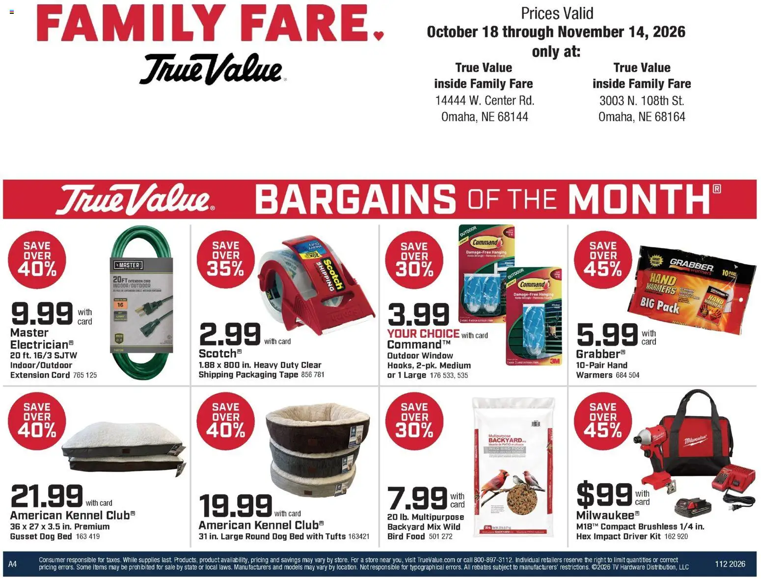 Family Fare Weekly Ad - NE - valid from 10/25/2026 | Page: 16